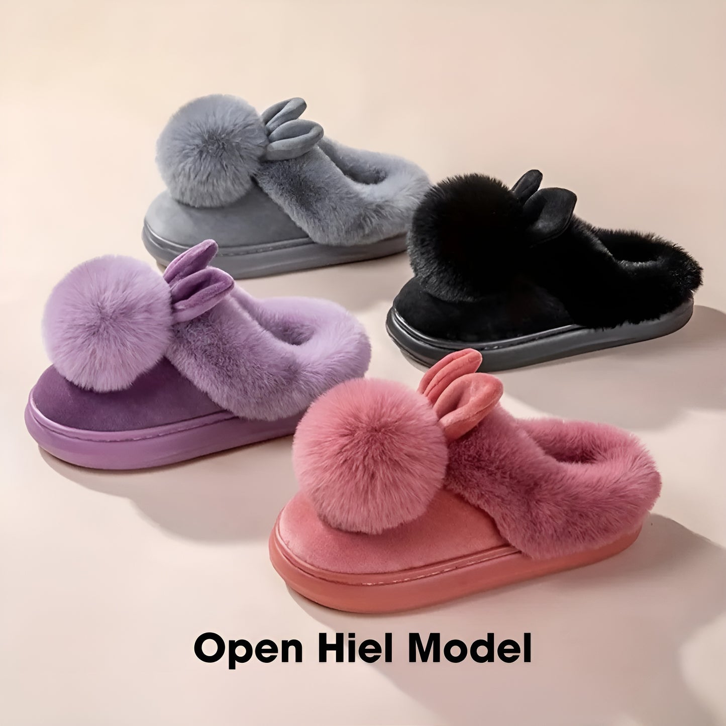 Flippy™ | Pluche Konijnensloffen