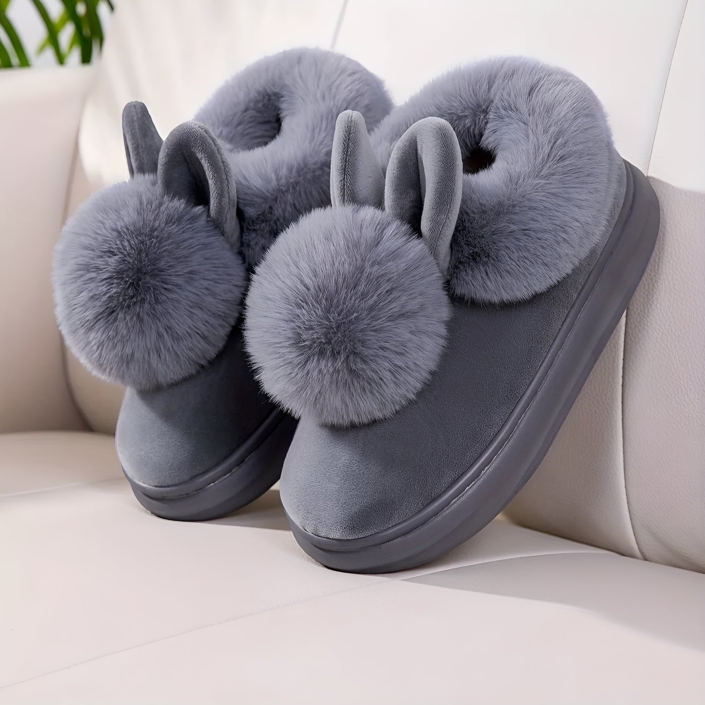 Flippy™ | Pluche Konijnensloffen