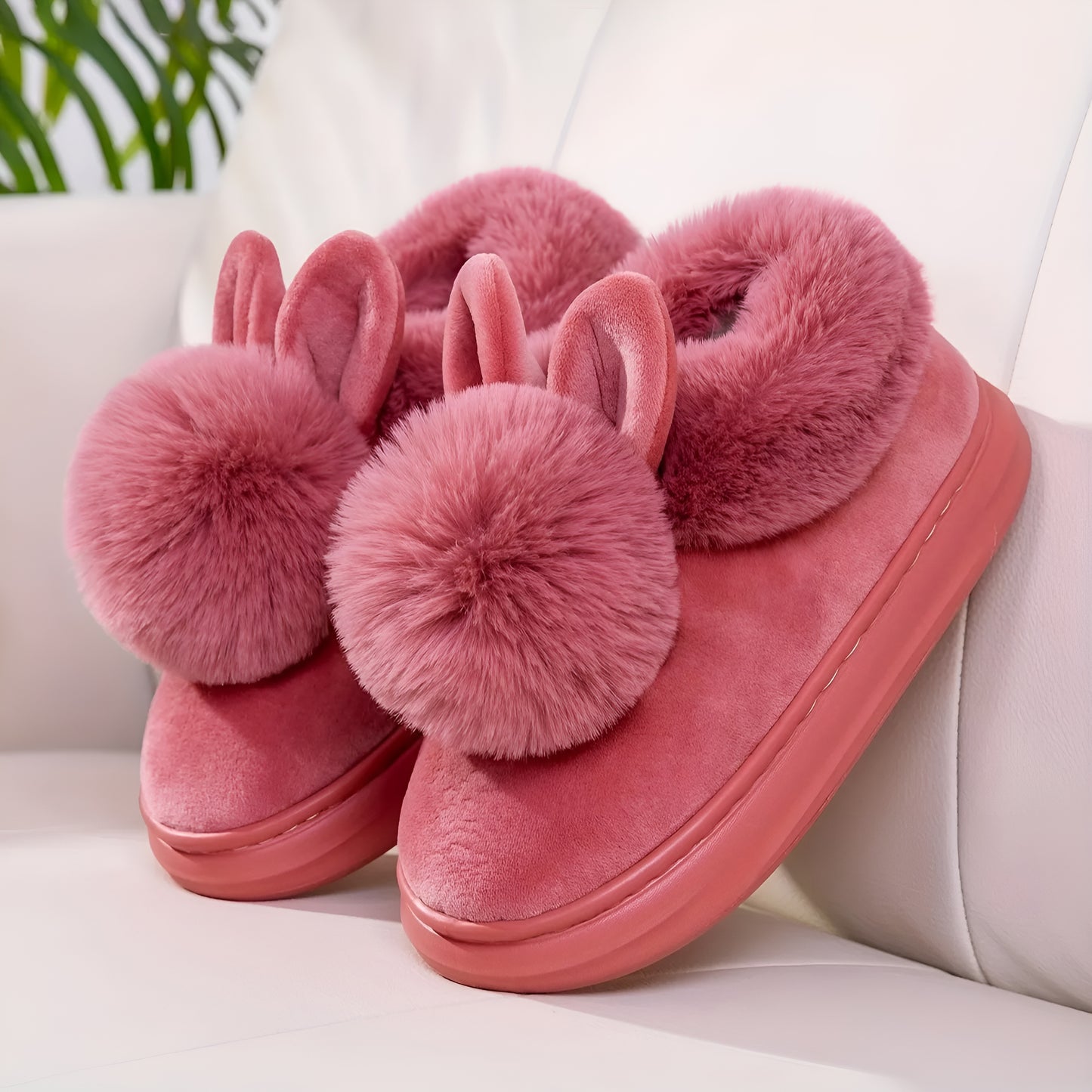 Flippy™ | Pluche Konijnensloffen