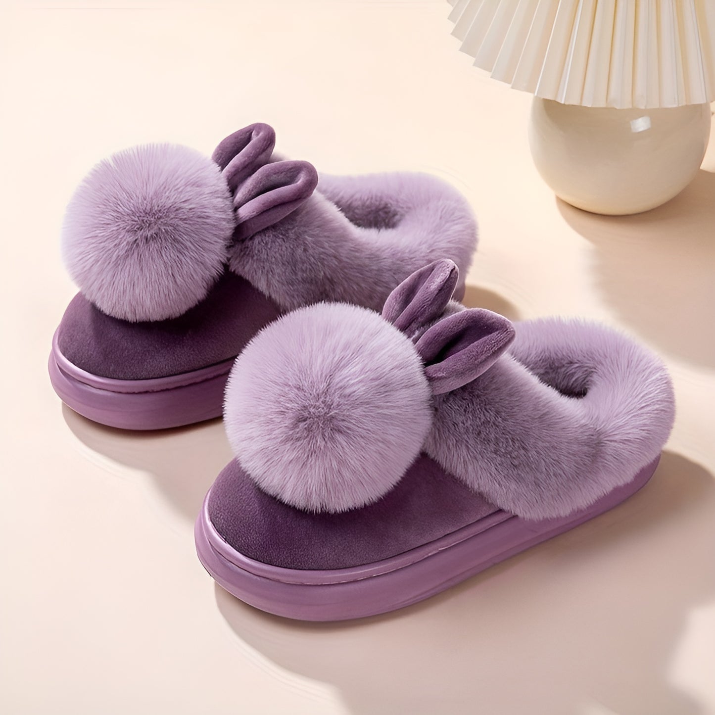 Flippy™ | Pluche Konijnensloffen