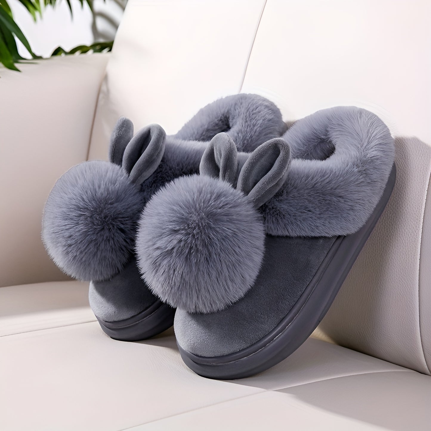 Flippy™ | Pluche Konijnensloffen