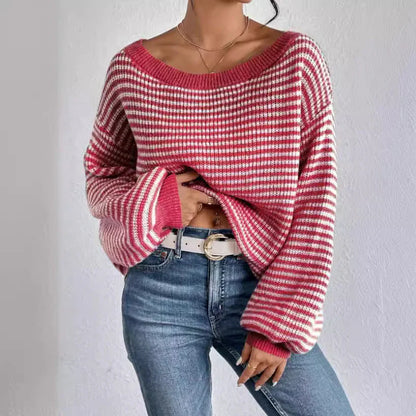 Saviere™ Amsterdam Off-Shoulder Trui