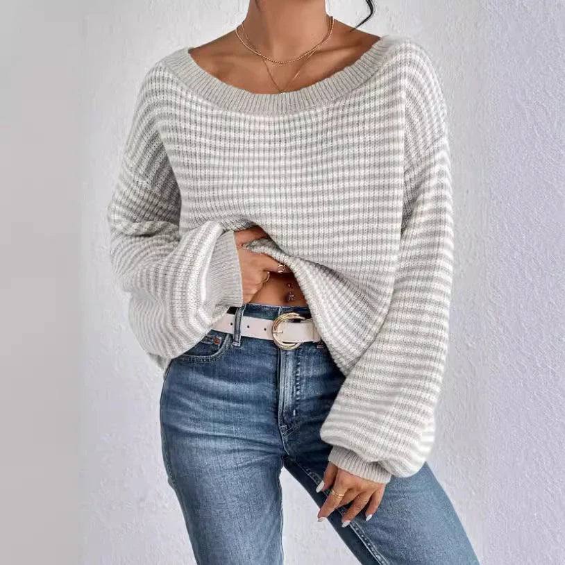 Saviere™ Amsterdam Off-Shoulder Trui