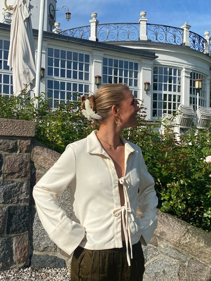 Ziva™ | Crème Blouse