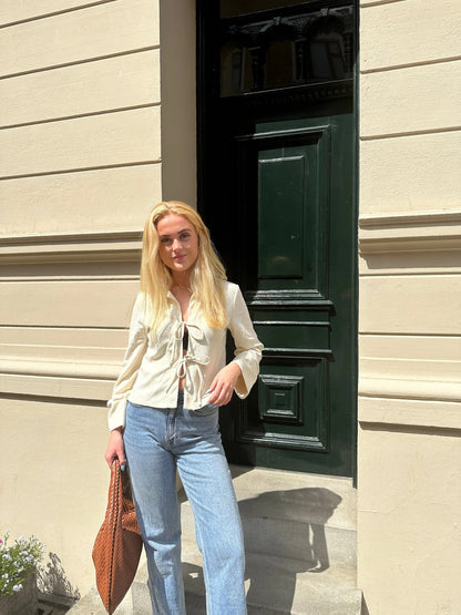Ziva™ | Crème Blouse